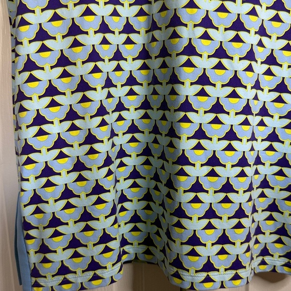 J McLoughlin Tunic Top Catalina Print size S - Picture 2 of 10